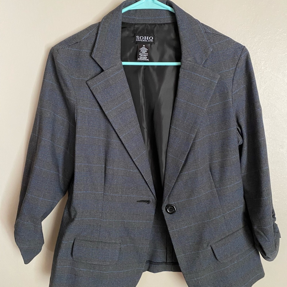Gray blazer - Picture 2 of 4